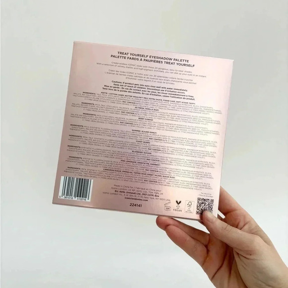 NWT ICONIC LONDON Treat Yourself Eyeshadow Palette - Picture 2 of 13